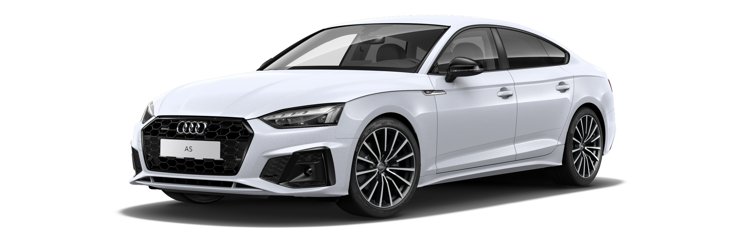 AUDI A5 SPORTBACK 40 TDI QUATTRO S-TRONIC S-LINE - bílá Gletscher metalíza